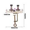 Double Ended Twist Winder Handheld Sewing Machine with A Desk Clamp Versatile Loom Tensioner Machine Knitting Tool Equipment
