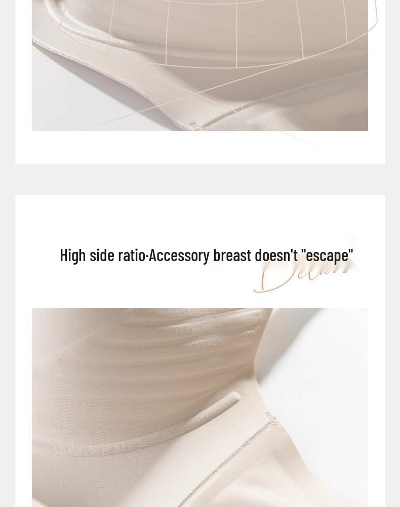 Seamless Wire-Free Bra for Small Chest - Enhances, Supports, and Reduces Side Fat