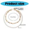Double Layered Pearls Flower Pants Chain for Adult Unisex Trousers Chain Decorative Wallet Chain Stylish Waist Ornament