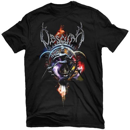 Obscura Band The Dark Album Heavy Cotton Black All Size Shirt CM468 XL