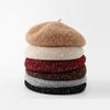 Beret Winter Hats For Women Wool Blend Multicolor Painter Cap Pumpkin Beanie Casual & Artistic Headwear Korean Style New Vintage