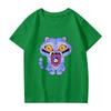 Fashionable Round Neck Short Sleeve Work Clothes Printed Tops For Womens Summer Tops