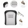 Key Lock Box Combination Lockbox 4 Digit Code Resettable Spare Storage Password for