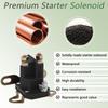Universal Replacement Starter Solenoid Suitable With Various Mower Models For Consistent Starting Performances And Longevity