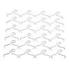 24Pcs Opening 2.08 in Brick Hook Clips Stainless Steel No Drill Brick Hooks  for Wall Decorations