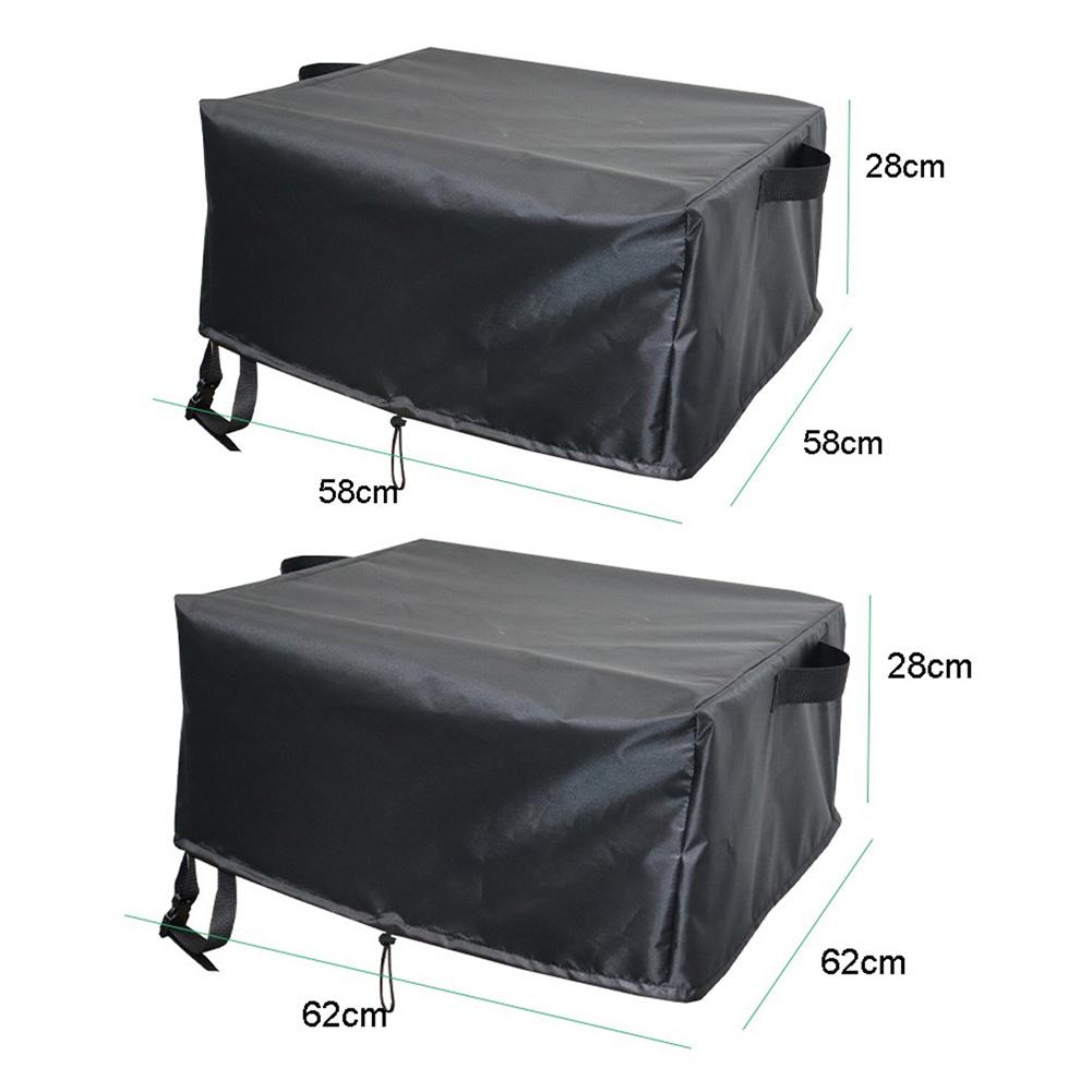 Outdoor Pizza Oven Cover 58 58 28cm Gas Pizza Oven Cover 420D Oxford Cloth Windproof Design Convenient Drawstring