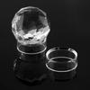 Acrylic Sphere Stand, Clear Ball Stand, Round Spheres Display Stands for Golf Ball, Crystal Ball, Baseball, Softball, Marbles,