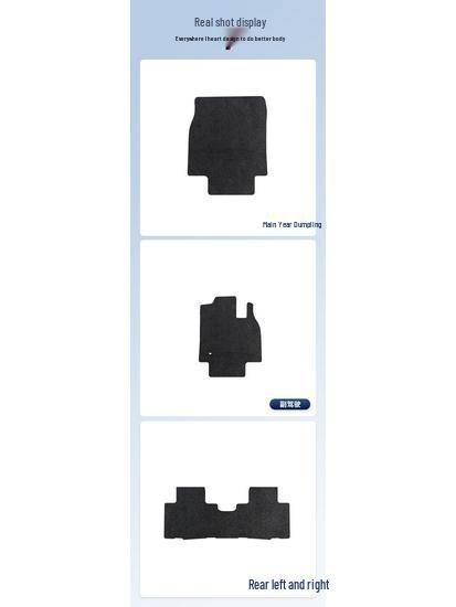 Compatible Nylon Car Floor Mats for 07-16 Toyota Reiz - Durable and Wear-Resistant.