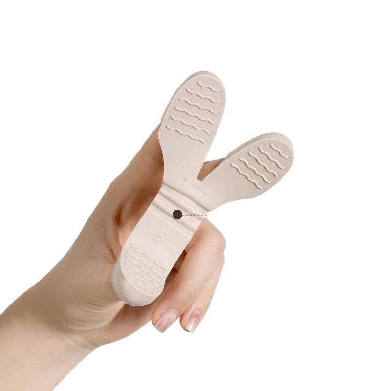Oven Gloves Anti-Slip Three-Finger Silicone Insulated Glove Clip Kitchen Gadgets Heat Resistant Cooking Gloves Oven Mitts