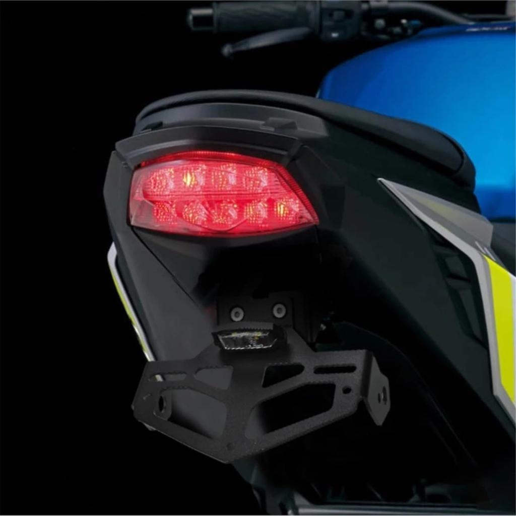 Motorcycle License Plate Holder Compatible With Suzuki For GSX-S1000 For GSXS1000F 2022 Motorcycle License