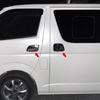 Hiace 200 Series RegiusAce 200 Series Door Handle Under Cover Custom Designed for Generation Door Handle Protector Scratch Scratch Exterior Custom 6P