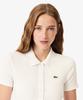 LACOSTE Women'S Slim Fit Rib Knit Polo Shirt Df5377-56G 70V