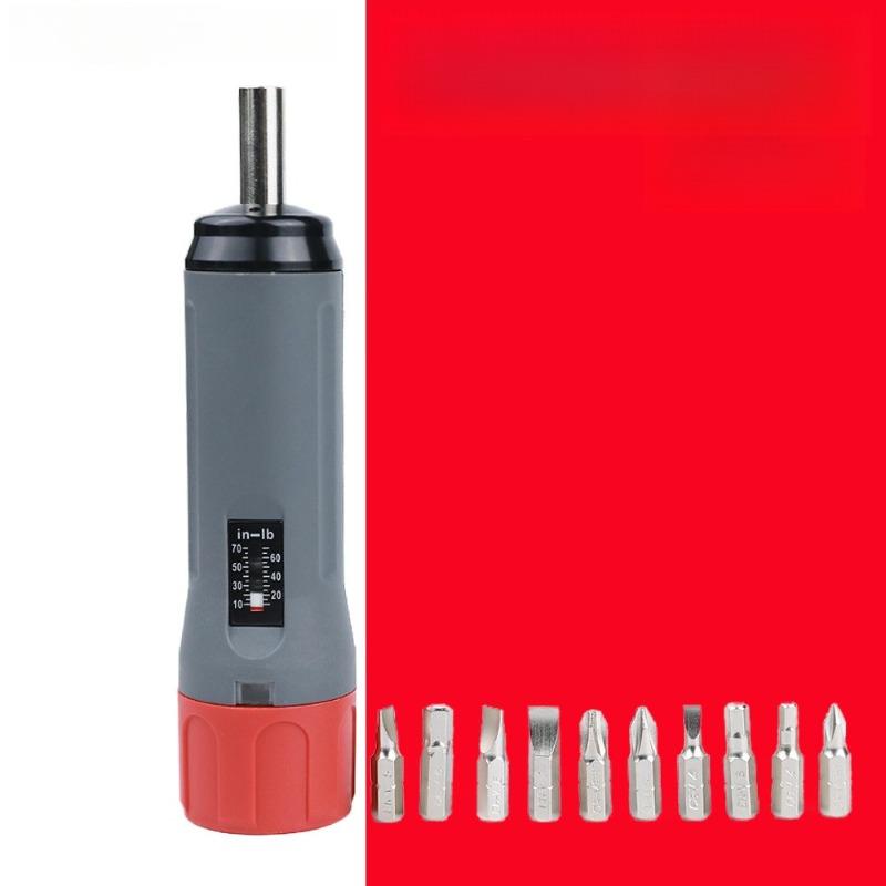 Preset Adjustable 10-70In.lb Manual Torque Driver Preset Torque Screwdriver Set