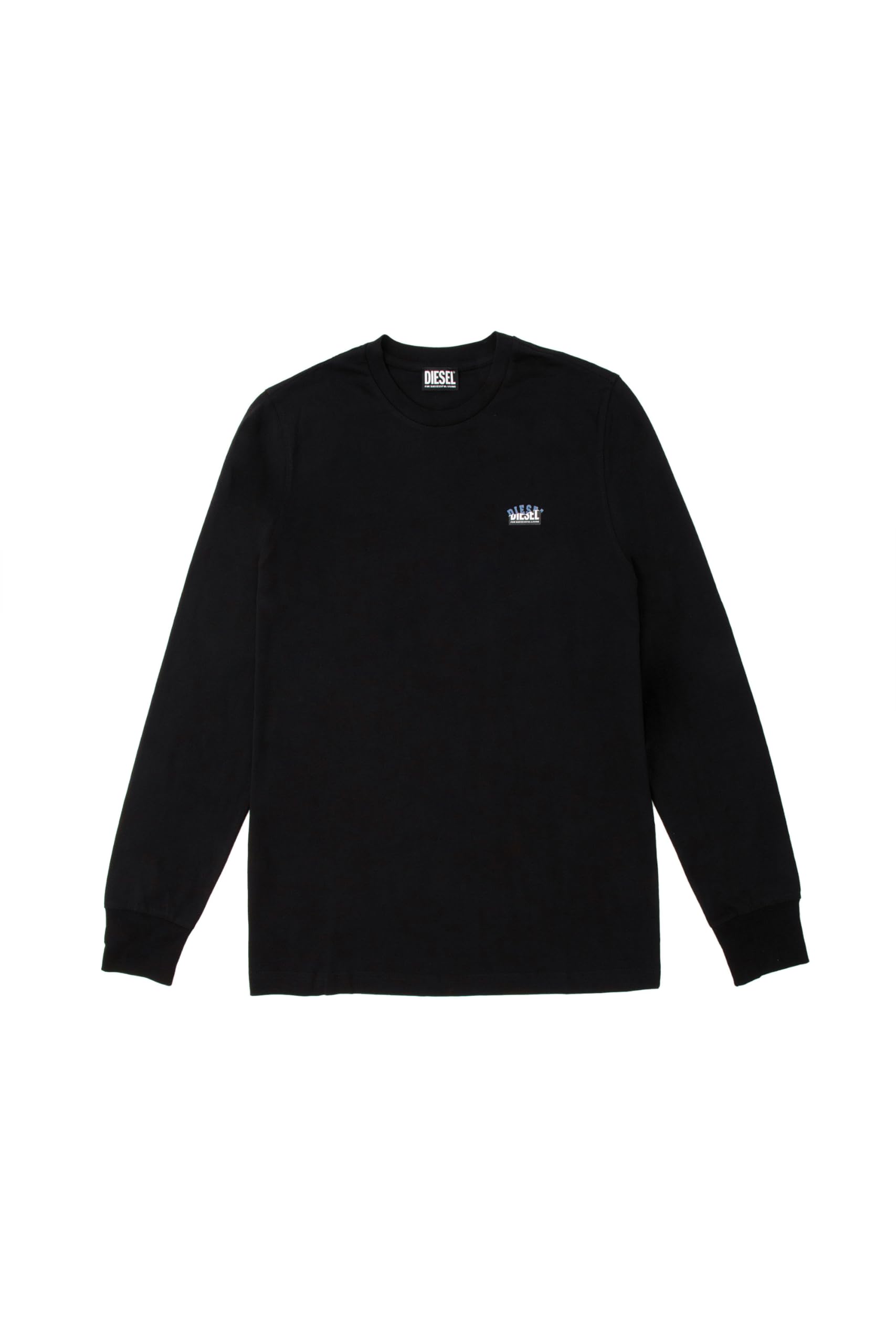 

Diesel A15393RPATI 900 Черный L Мужская футболка T-JUST-LS-SITUATION T-SHIRT чёрный