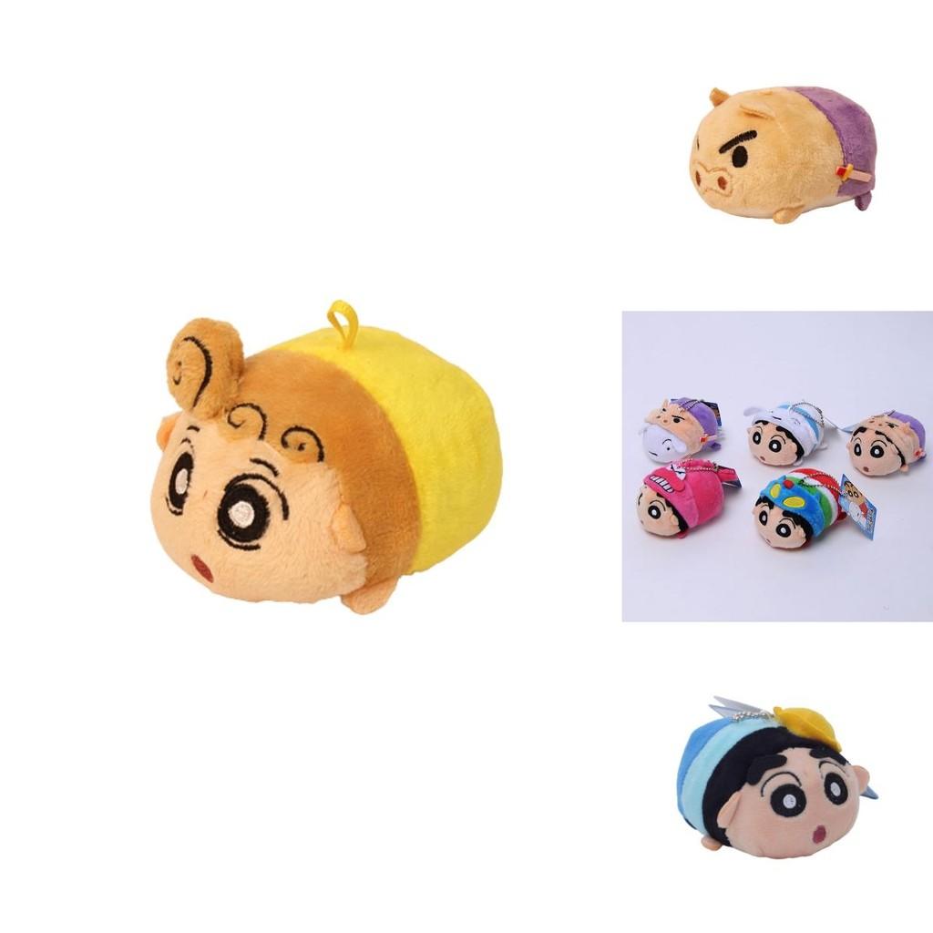 Brelok pluszowy Shinchan, akcesorium do torby, styl kreskówkowy zwierzęcy, materiał krótki pluszowy, dostępne wiele kolorów, wysokość 9 cm