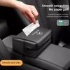 GLC GLB Car Tissue Box Holder Napkin Towel Organizer Bag Tissues Storage For Mercedes Benz AMG W204 W205 W203 W211 W212 W213 W2
