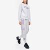 Fila Fusion American Retro Large Logo Print Crew Neck Knit Pullover Long Sleeve Sweatshirt Women sweatshirt Standard-White T11W241212FWT