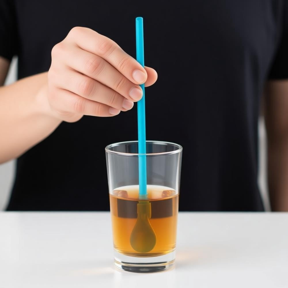 8 PCS Plastic Straw Spoons Reusable Straw Spoons Detachable Straw Spoon Cocktail Stirrer Coffee