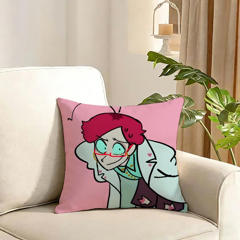 Psychocuties Mimi Cushion Cover Reversible Plush Pillow Cover Soft Fluffy Home Decor for Sofa Bedroom