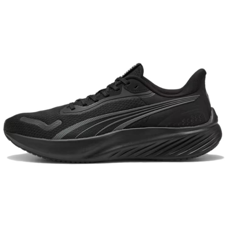 New PUMA Anti Slip Wear Resistant Low Top Running Shoes Unisex Black 310778-14