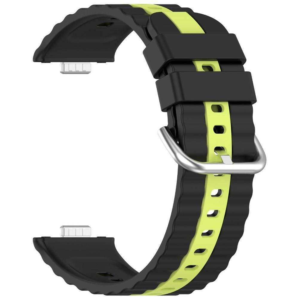 Silicone Wristband Double Color Bracelet for Huawei Watch Fit 4 Pro/4/3 Smart Watch Accessories