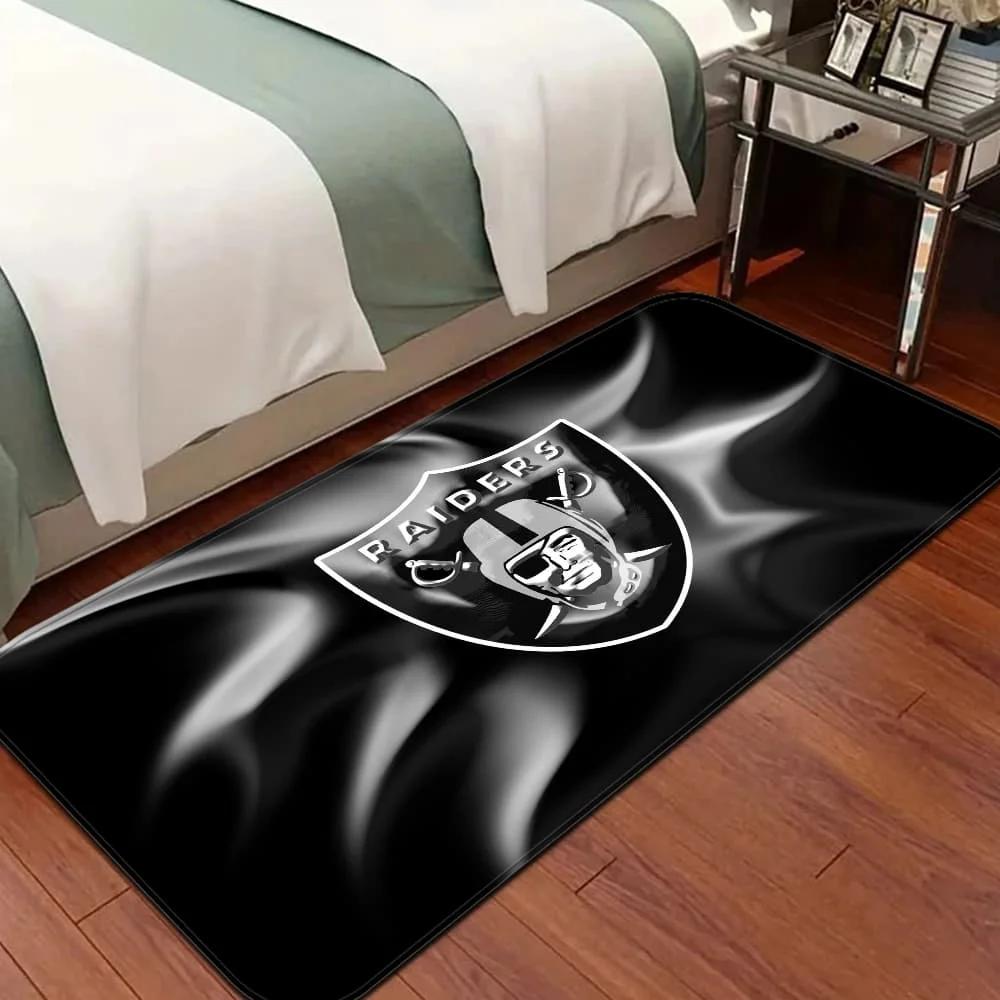 R-Raiders Rugby Decor Carpet for Living Room Bedroom Leisure Area Anti-slip Floor Mats Bedside Soft Rugs Doormat Welcome Rug
