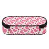 Pen Case Large Capacity Smooth Zipper Wear Resistant Polyester with Main Compartment Mesh Pocket and Pen Slots for Students