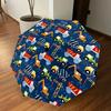 1PC Construction vehicles Umbrella-8-Rib Reinforced, Automatic Open, Lightweight & Durable, Cute Fashion Accessory for Outdoor-T397