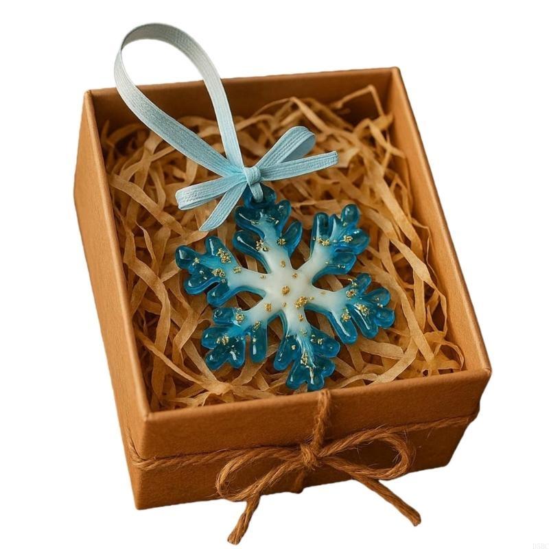 

1 Piece Christmas Holiday Ornament Reindeer Snowflake Resin Waterproof Easy Install Suitable Various Themes Decors
