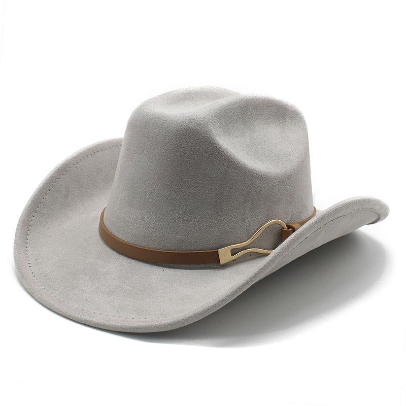 Knot Fedora Hat With Wool Blend Fabric For Winter Men Women Fashion