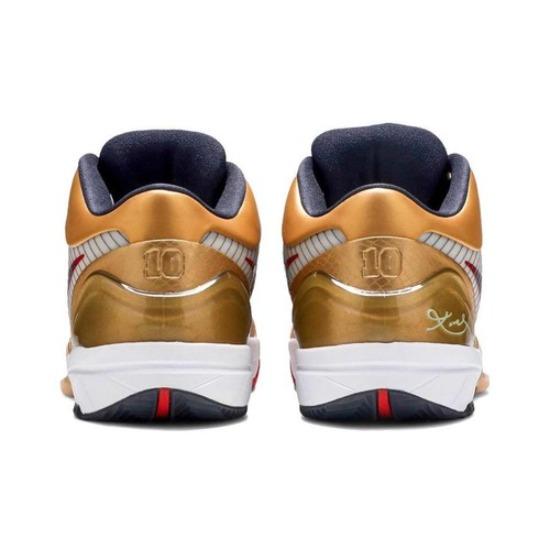 Nike Zoom Kobe 4 Protro Gold Medal Low Top Basketball Shoes Men'S FQ3544-100