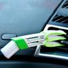 Double Ended Microfiber Vent Duster Cleaning Brush Automotive Air Conditioner Duster for Car Air Outlets Dust Collector