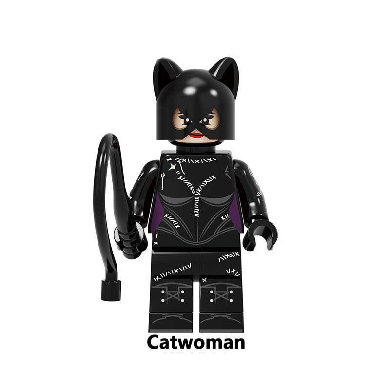 Batman Building Joker Blocks Minifigure Bricks Action Figures Educational Toys