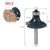 Over Router Bit1 Router Bit Router Bit With Bearing 1/4 Shank Corner Round Over
