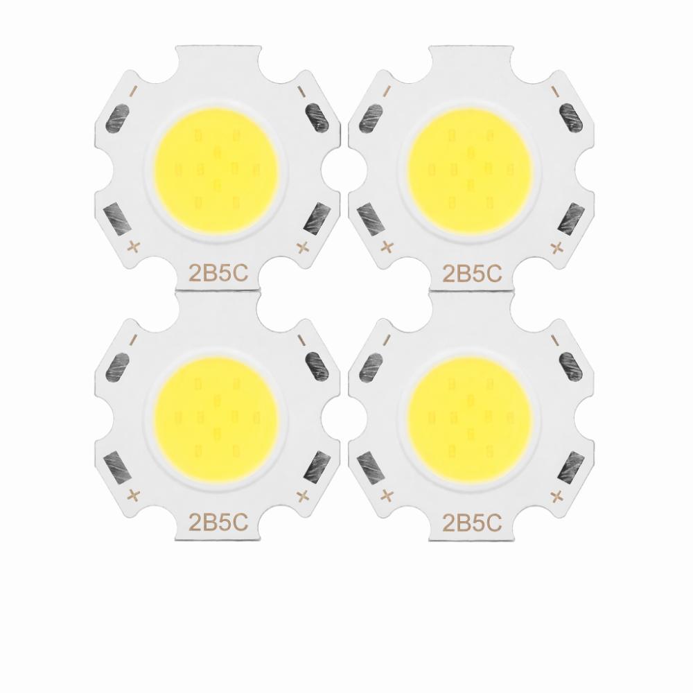 12PCS 15-17V COB Light Emitter 5W COB LED Chip Beads Durable Energy Saving Bulb  DIY Spotlights