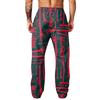 Men's Loose Wide Leg Cargo Jogger Pants with Pockets Halloween Print for Casual Outdoor Wear