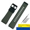 Gummiarmband für Casio G-SHOCK Achteckig GA 2000 GA-2000-1A2 PRG-600 Uhrband Wasserdichtes Silikon Sport Herren Armband Armband