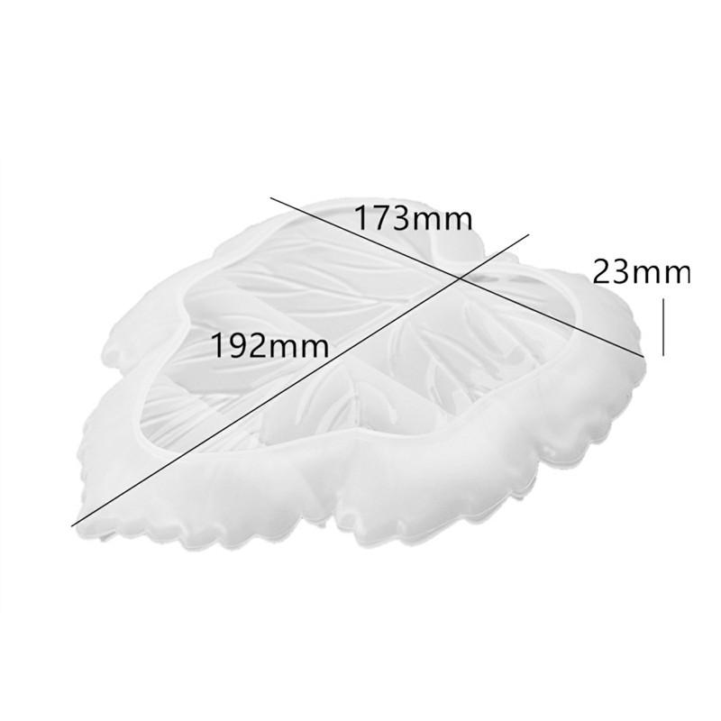 Maple Leaf Shape Resin Mold DIY Creative Dish Craft UV Epoxy Silicone Mould Ashtray Jewelry Plate Making Tools