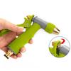 Aluminum Alloy Rubber-Coated High-Pressure Car Wash Water Gun with Nozzle Brush for Gardening and Washing
