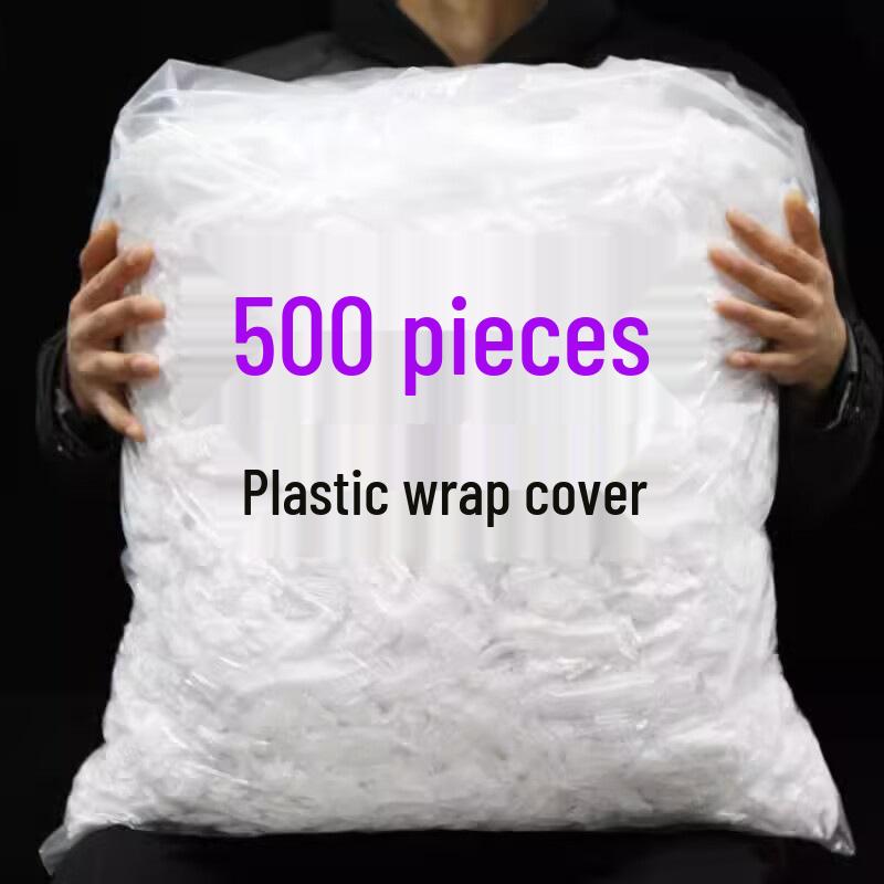 Thickened Disposable Food Grade PE Cling Film Cover with Elastic Opening