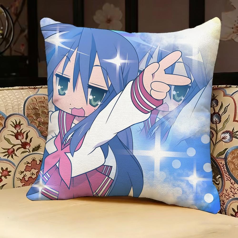 Счастливая Звезда АНИМЕ Наволочка Наволочка Двусторонняя Печать Подушка для Дивана Изголовье Кровати Подушка 30X30cm