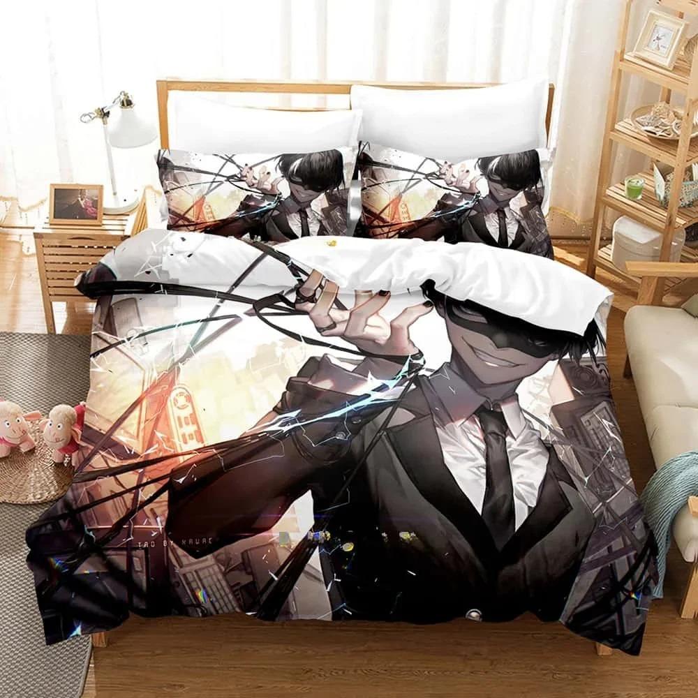 New Noblesse Bedding Set Single Twin Full Queen King Size Bed Set Adult Kid Bedroom Duvet Cover Sets Print Anime Bed Sheet Set