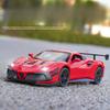 1:32 Ferrari Laferrari SF90 P80C 488 Legierungs Auto Modell Diecasts Metall Spielzeugfahrzeuge Auto Modell Simulation Ton Licht Sammelgeschenke