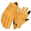 Summer Vintage Leather Motorcycle Gloves Men Black Wear-resistant Guantes Touchscreen Anti-slip Retro Motobiker Riding Gloves
