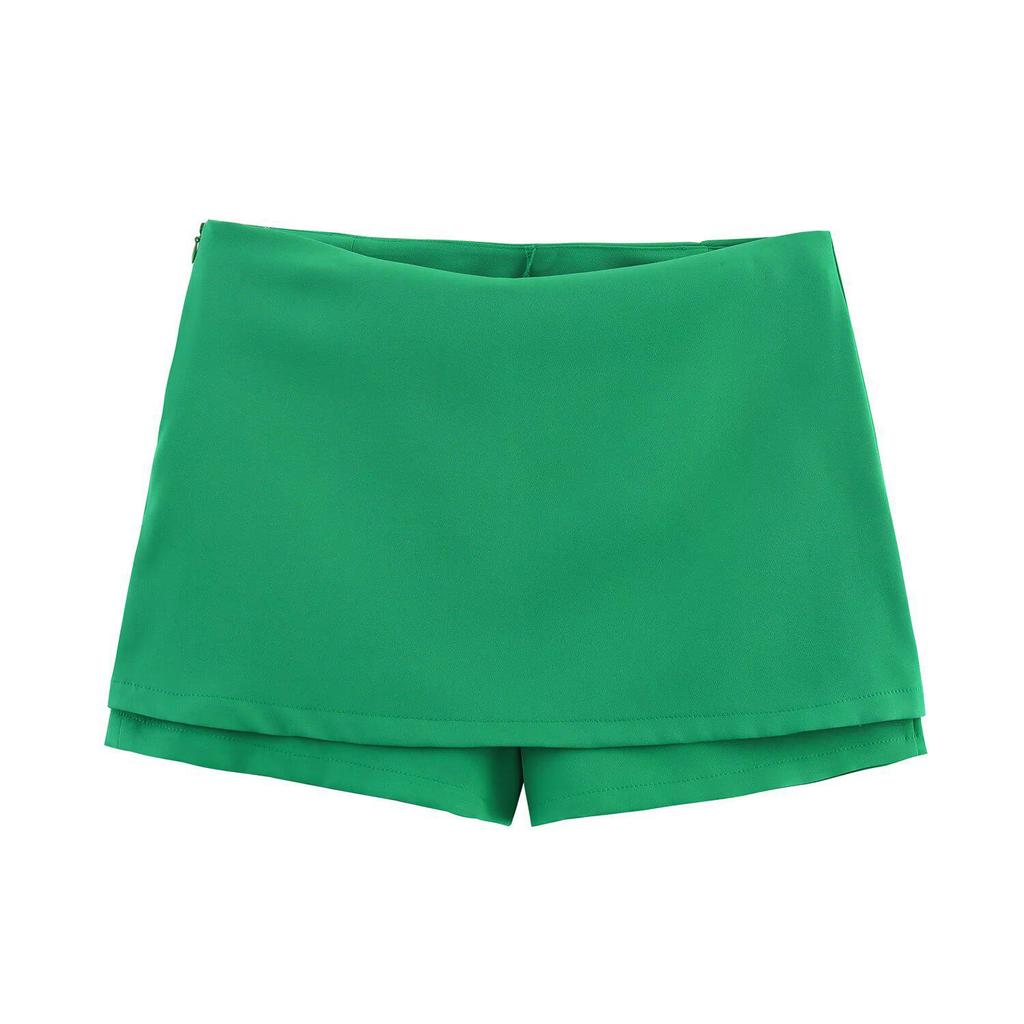 2025 Spring Women's European and American Halter Neck Shirt Dress Pants