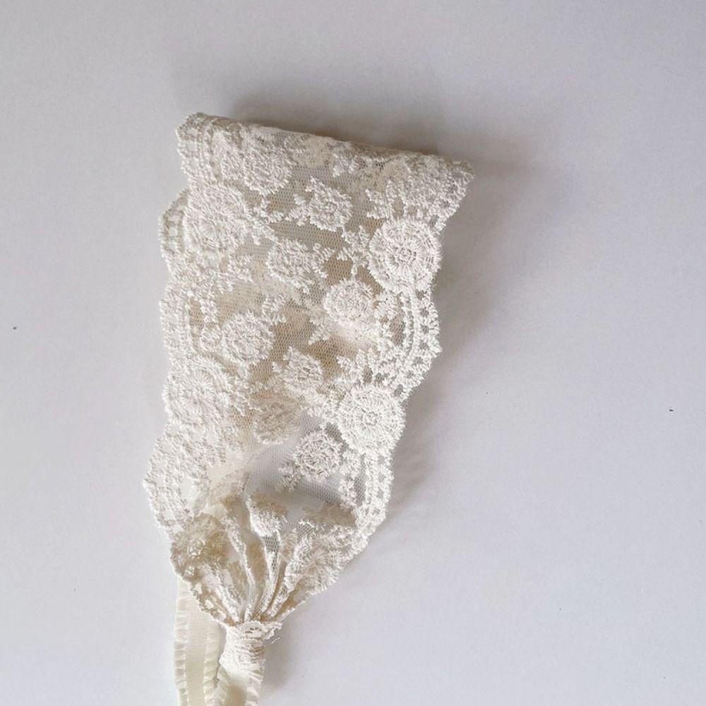 Flower Lace Baby Headband Wave Elastic Hair Hoop Retro Infant Hairband  Newborn