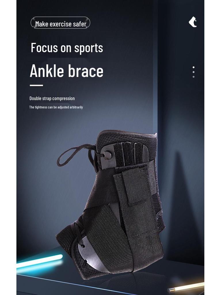 Cross-border Ankle Compression Sports Brace - Support & Protection for Basketball