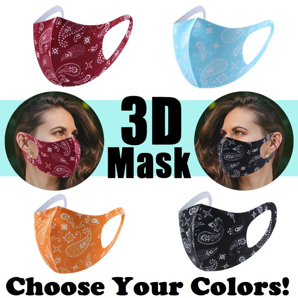 Buy Adult Washable Reusable Dustproof Protective Face Cover Masks at