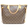 LOUIS VUITTON 2008 M40156 Monogram Neverfull MM Tote Bag Tote Bag Black / Gold HardwareUsed
