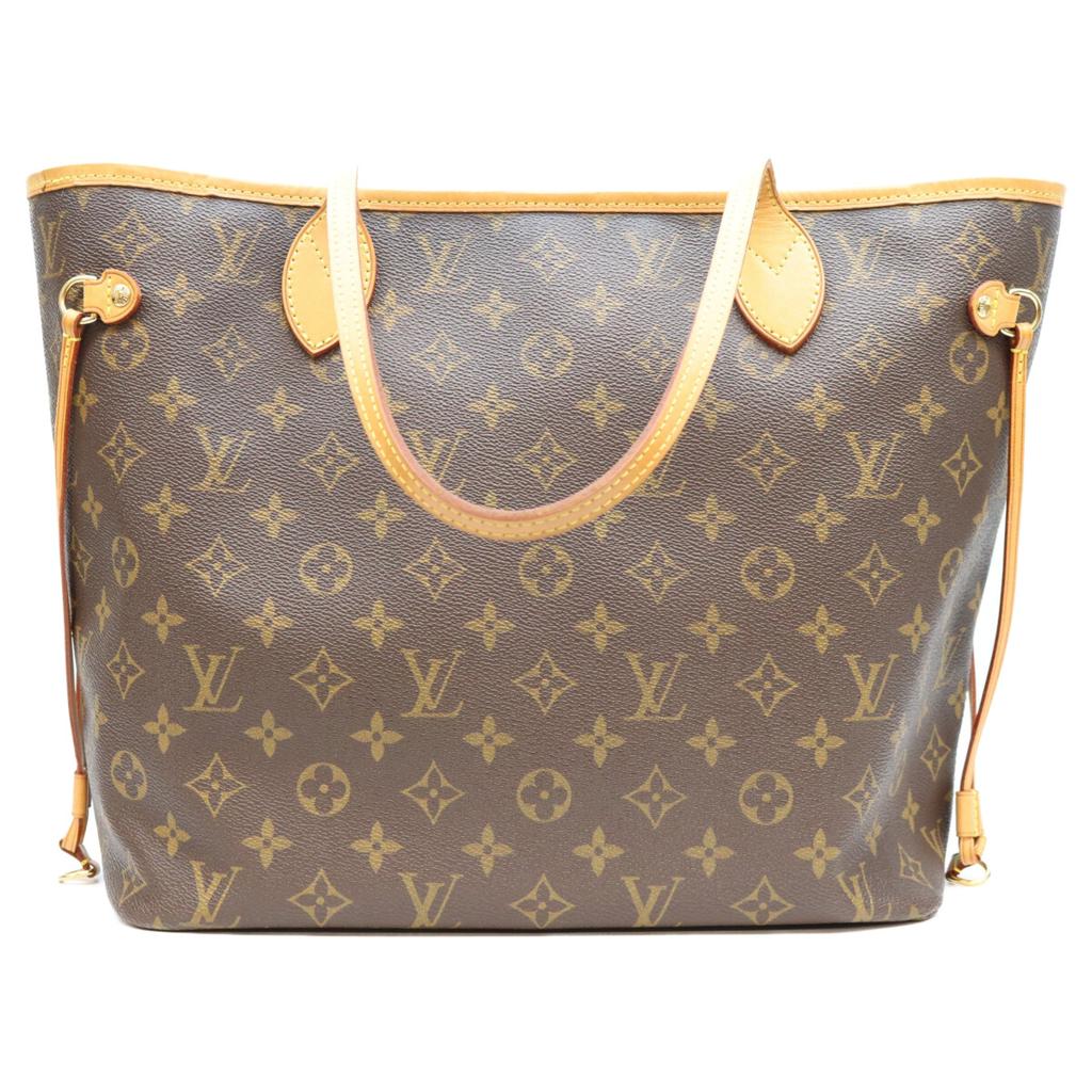 LOUIS VUITTON 2008 M40156 Monogram Neverfull MM Tote Bag Tote Bag Black / Gold HardwareUsed